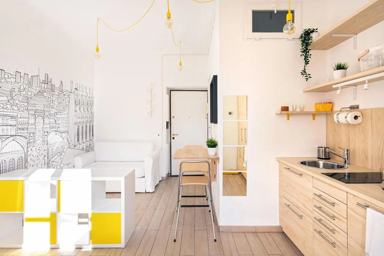 Apartamento A Yellow Touch - Modern Studio In Isola Milano Italia